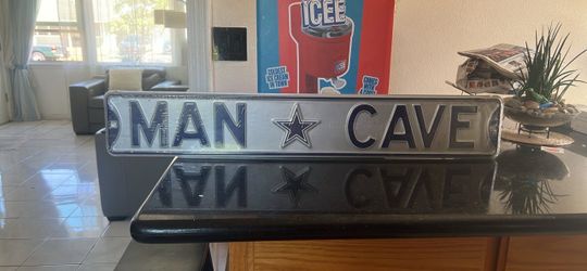 DALLAS COWBOYS man-cave sign
