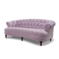 Sofa -Jennifer Taylor Home La Rosa 84" Chesterfield