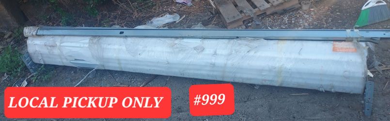 ➿️ CLOPAY DASMA 9'W X 9'T ROLL UP OVERHEAD DOOR -WHITE 🆕️ as Pictured👈 #999