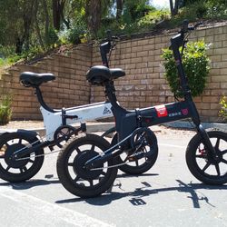 🚴‍♂️ 2024 HOVSCO HY-C14 14" Folding E-Bike – 18 MPH, 30 Mile Range! Multiple Colors Available 🔥