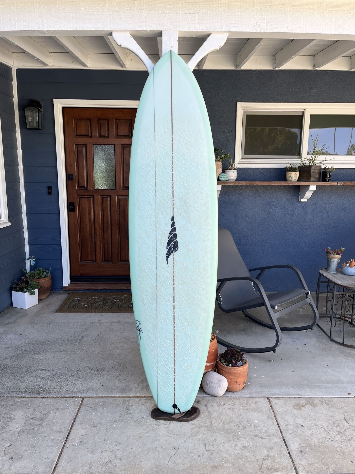 6’10 Solid Diamond Jig Surfboard