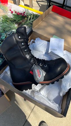 Work boots, Wolverine steel toe