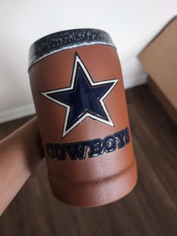 Texas Cowboys clat beer mug