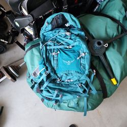 Used Osprey Kyte 46 Hiking Backpack