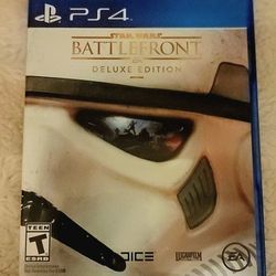 Star Wars Battlefront -- Deluxe Edition (Sony PlayStation 4, 2015)