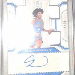 2022-23 Panini Chronicles - Rookie Cornerstones Jalen Williams /99