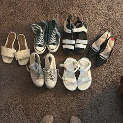 Converse Doc Marten Teva Shoe Lot 