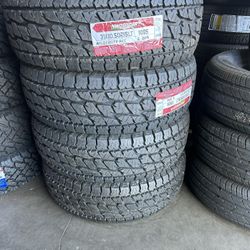 New Tires Installed/ Llantas Nuevas Instaladas 31/10.50/15 Land Spider Tires