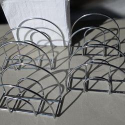 Napkin holder silver chrome