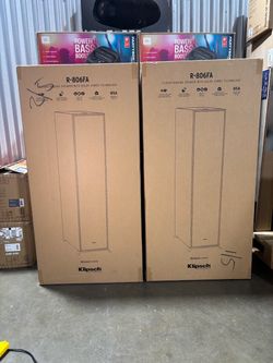 Klipsch R-806FA Reference Dolby Atmos Home Theater System | Full Theater Package | R-40M Surrounds + R-50C Center | Cinema-Grade Sound