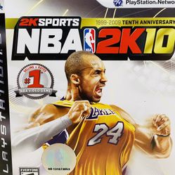 NBA 2K10 (Sony PlayStation 3 PS3) *COMPLETE - TESTED* Authentic MINT!