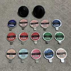 Car Air Fresheners With Vent And Visor Clips