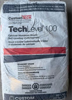 CustomTech TechLevel 100 Self-Leveling Underlayment 50 lb - New