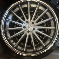 AZAD 22” Rims and tires