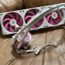 ID-COOLING FX360-INF-PINK CPU Water Cooler 5V ARGB AIO Cooler 360mm CPU Liquid Cooler RGB Fan