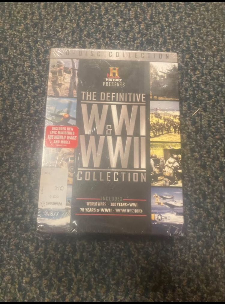 Unopened World War 1 & 2 DVD 10 Disc Box Set Brand New