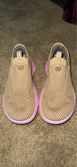 ALLBIRDS Slip-On Knit Sneakers with Pink Sole