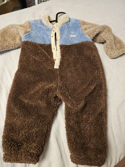 Tinycotton Sherpa Fleece Jumpsuit