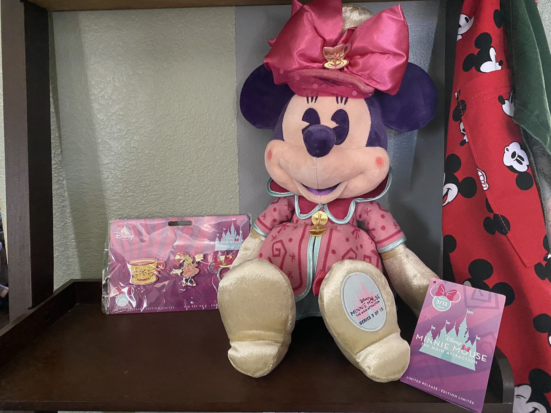 Minnie Main Attraction Plush and Pins