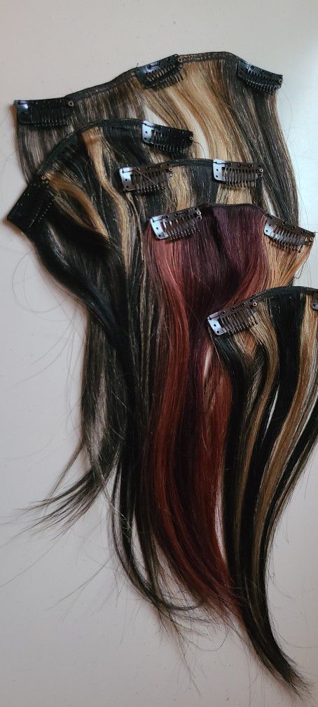 10 Inch Clip In Hair Extensions Only $20