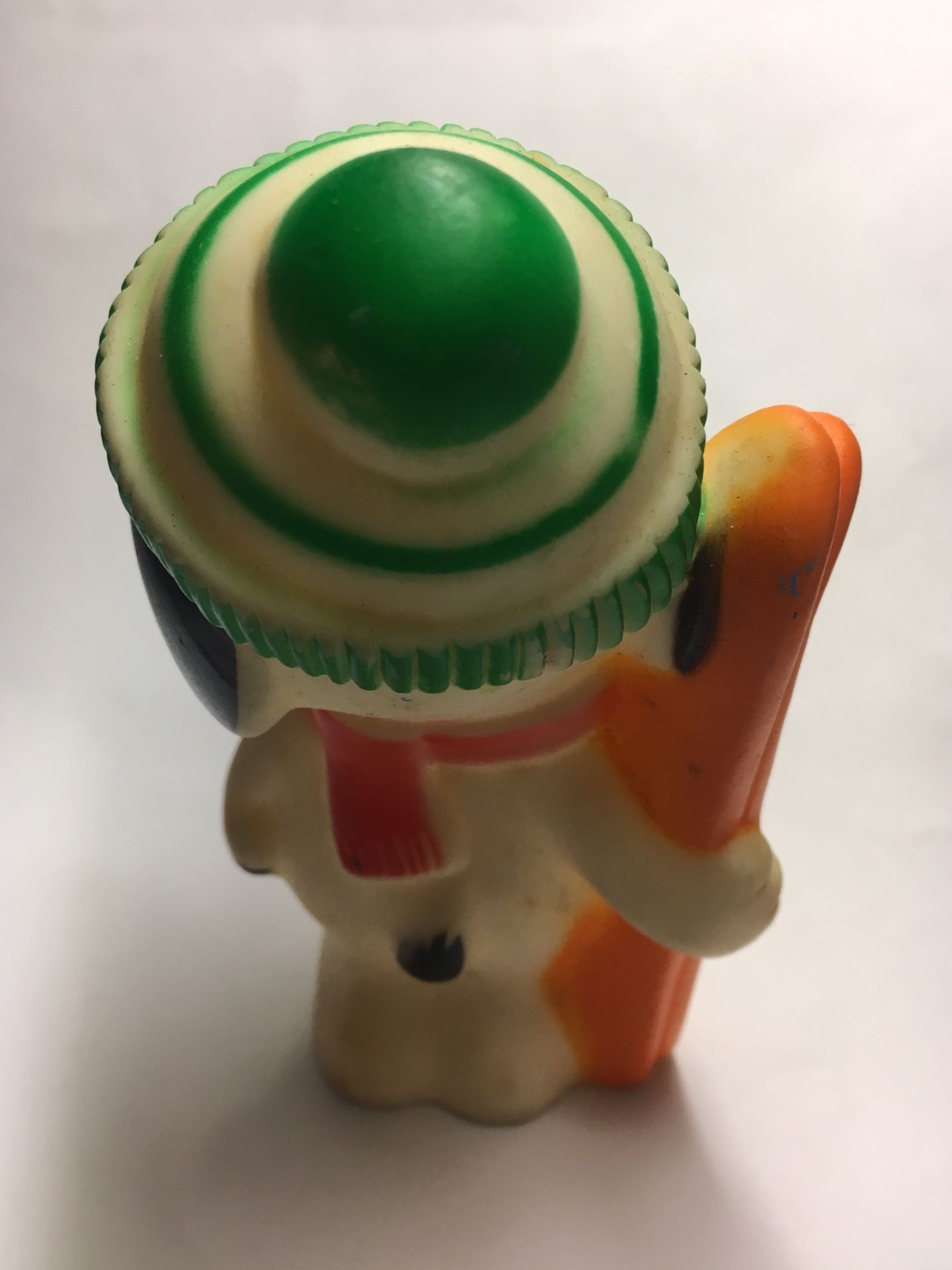 Vintage Snoopy Rubber Squeaker Toy