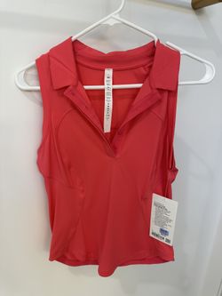 Lululemon Sleeveless Polo
