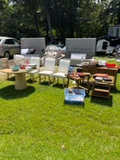 Everything must go yard sale