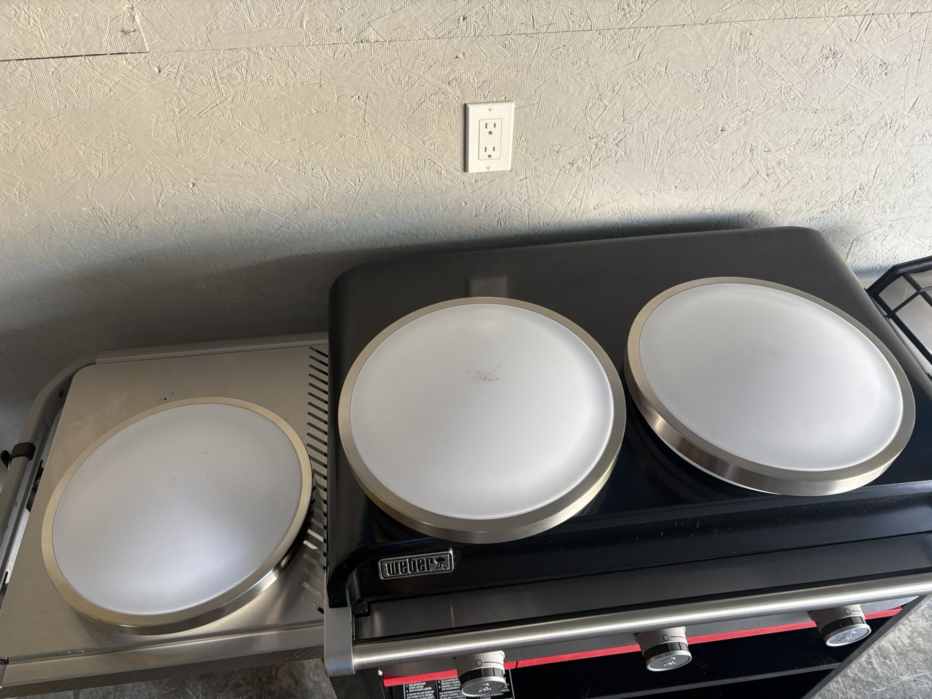 Three Ceiling Mount Led Lights