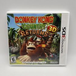 3DS Donkey Kong Country Returns