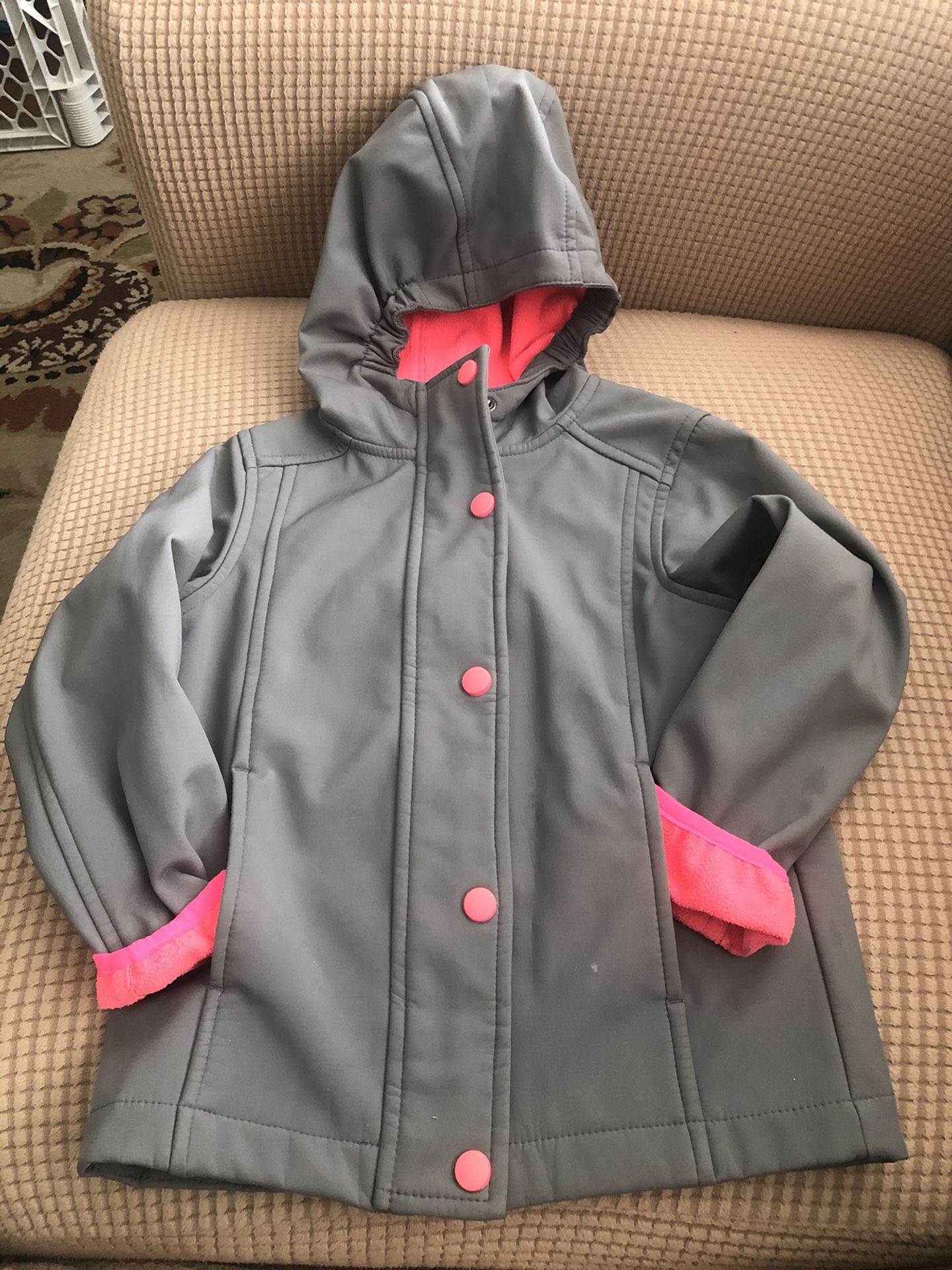 Fleece Lined Wind and Water Resistant Jacket