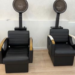 2 hair dryer stations for salon