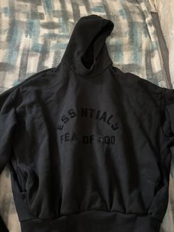 Black Essentials Hoodie 
