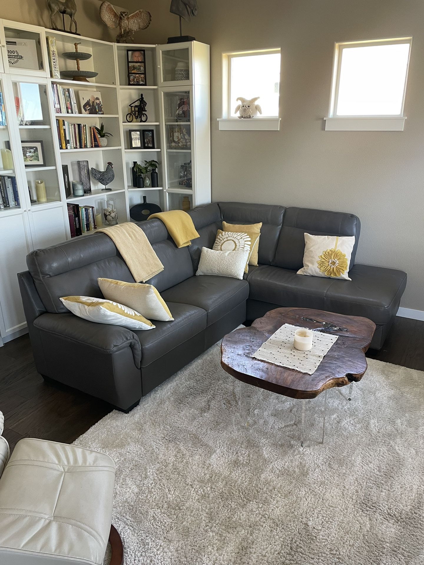 Sectional Leather Couch Natuzzi