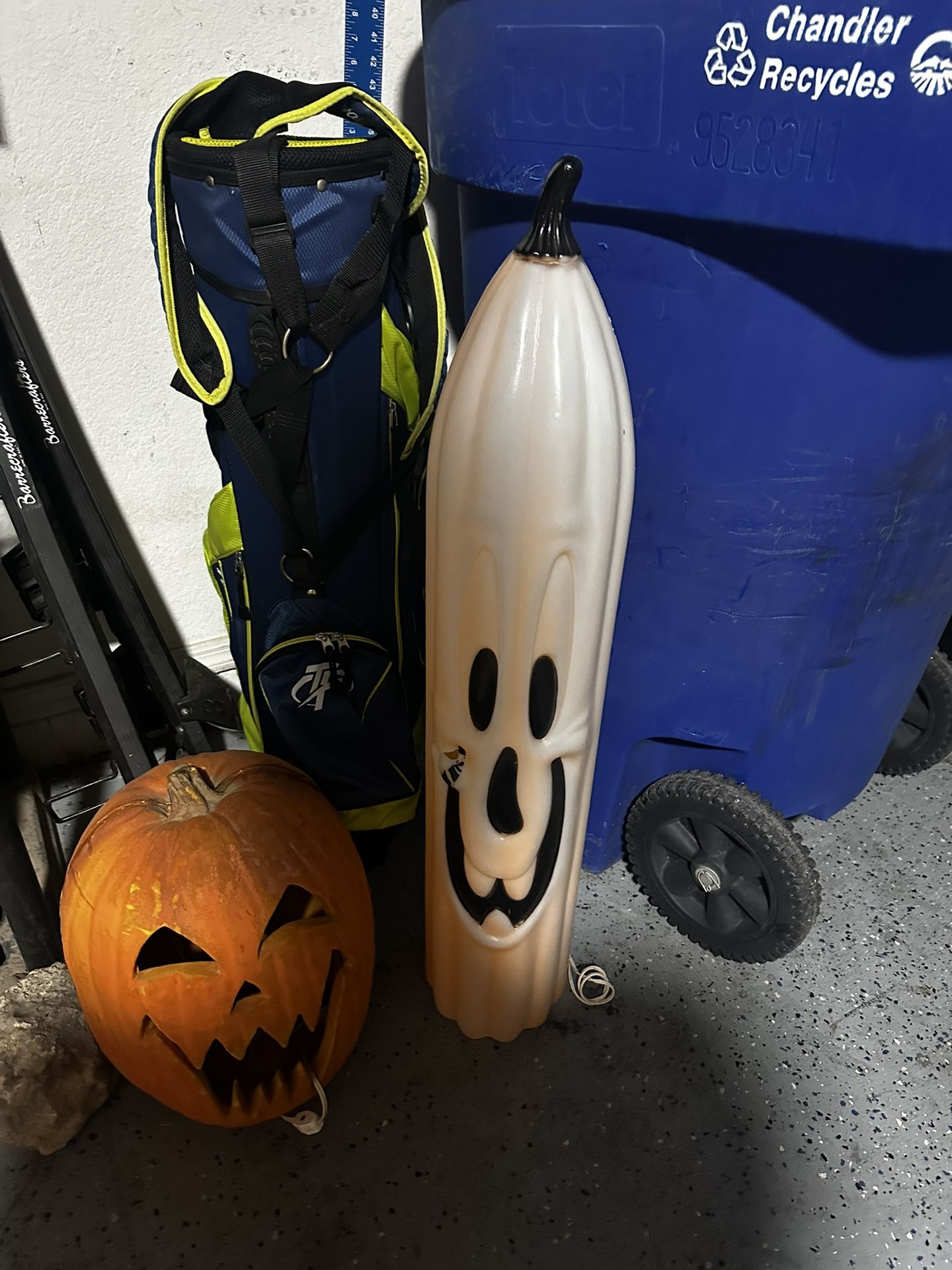 Vintage Halloween Plastic Decorations