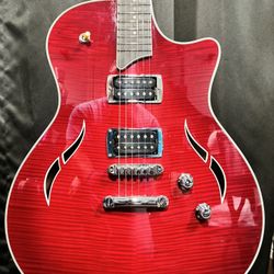 Taylor T3 Semi-hollowbody Electric Guitar - Red Edgeburst