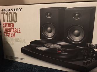 Crosley T100 Stereo Turntable System