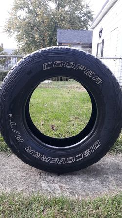 Cooper Discover A/T 235/70R16 In great condition only 25$