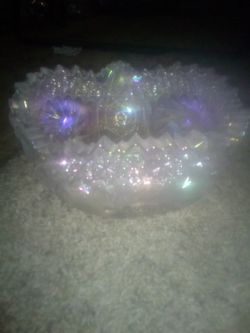 Vintage Le Smith Carnival Glass