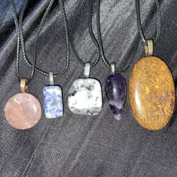 Bundle Of Crystal Necklaces!! (All Come Together!)