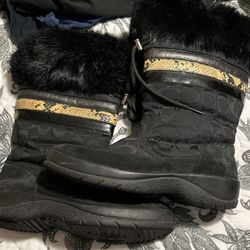 Coach Boots 8 1/2