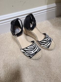  Animal Print Wedges 