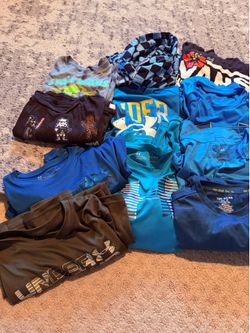 Boys Branded T-Shirts & Long Sleeves (M/L) – Under Armour, Vans, Hurley, Star Wars