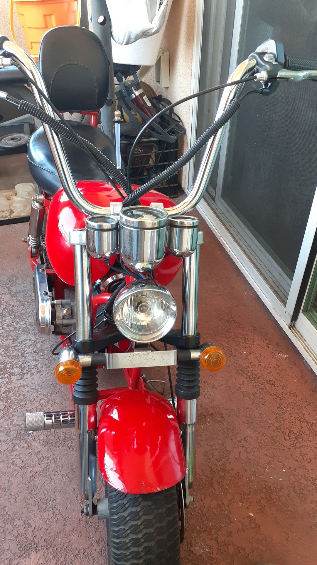 2 stroke 43 cc Classic Mini Chopper
