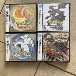 Nintendo Pokemon Ds  “case and manual only”