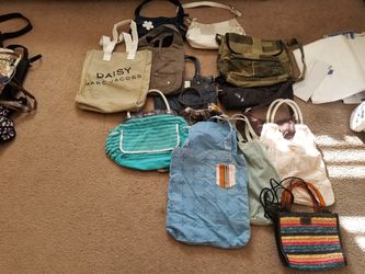 Various bags and purses