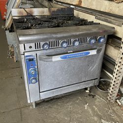 6 Burner Stove Top And Oven Imperial