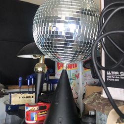Vintage  Revolving Disco Ball