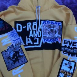 Yellow Limited Edition Diesel Hoodie XL