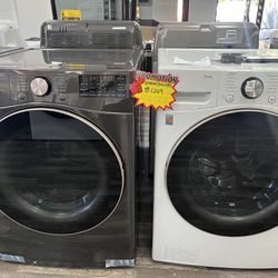 Limited Time/ Front Load Washer And Gas Dryer With steam Function 