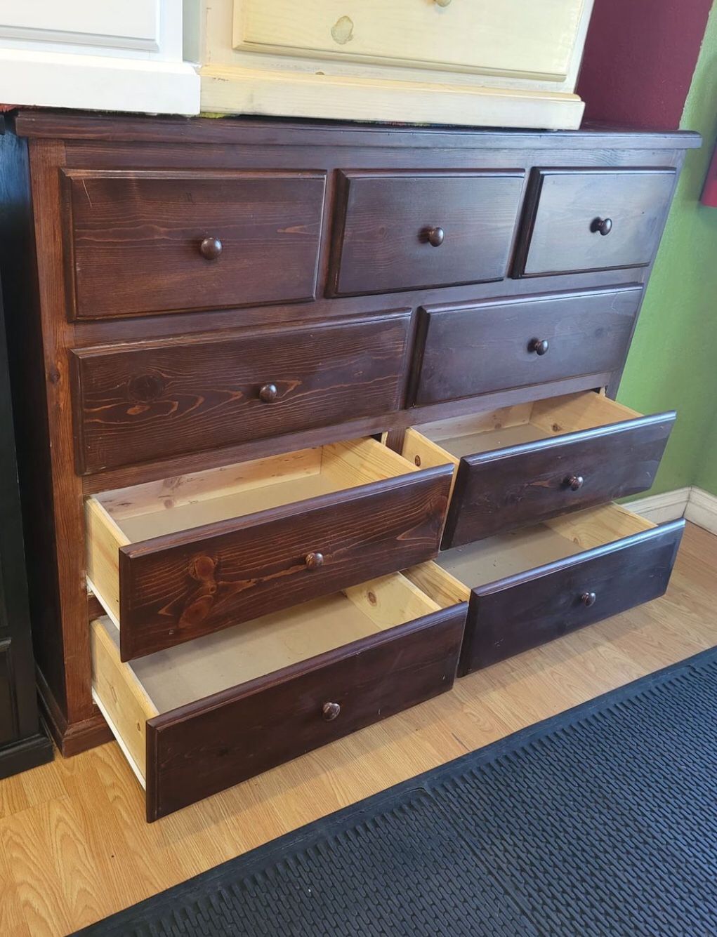 Nine Drawers Dresser